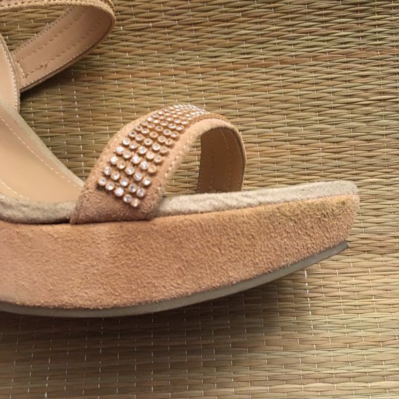 Kenneth Cole Suede Platform Wedge - size 10 - Picture 8 of 12